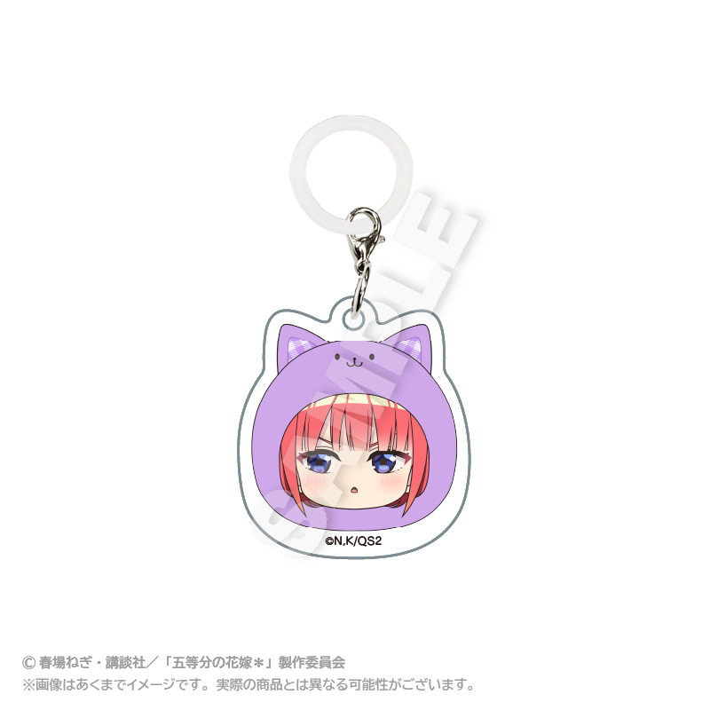 【ステラノーツ】五等分の花嫁＊ まるめいつチャーム 中野 二乃