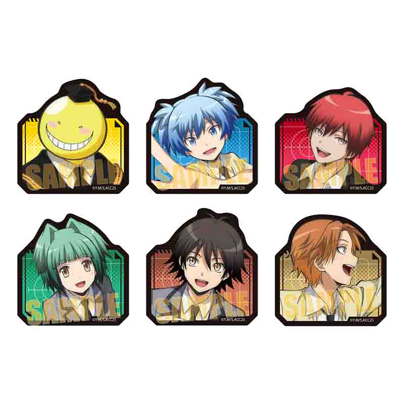 【ベルハウス】トレーディングステッカー 劇場版「暗殺教室」みんなの時間 1BOX入数：6