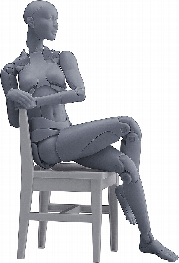 【マックスファクトリー】【追加受注】西村式デッサン人形 オリーブさん GRAY