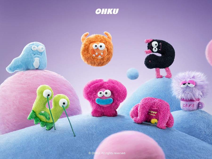 【OHKU】Monster Verse ワークファーム ぬいぐるみチャーム ブラインドボックス 1BOX入数：6