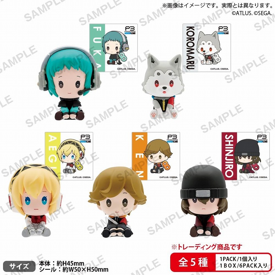 【ブシロード】ペルソナ3 リロード ぺたっと ねじまきますこっと vol.2 BOXver.≪全5種≫ 1BOX入数：6