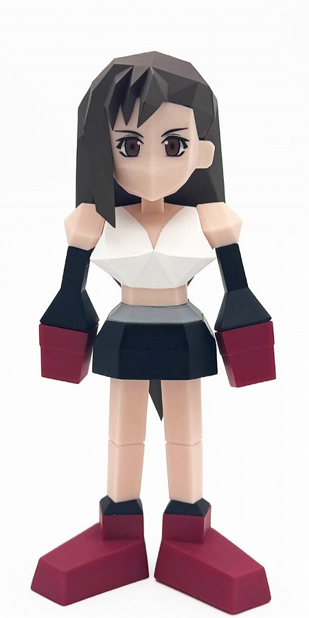 【スクウェア・エニックス】FINAL FANTASYVII ポリゴンソフビ ティファ・ロックハート