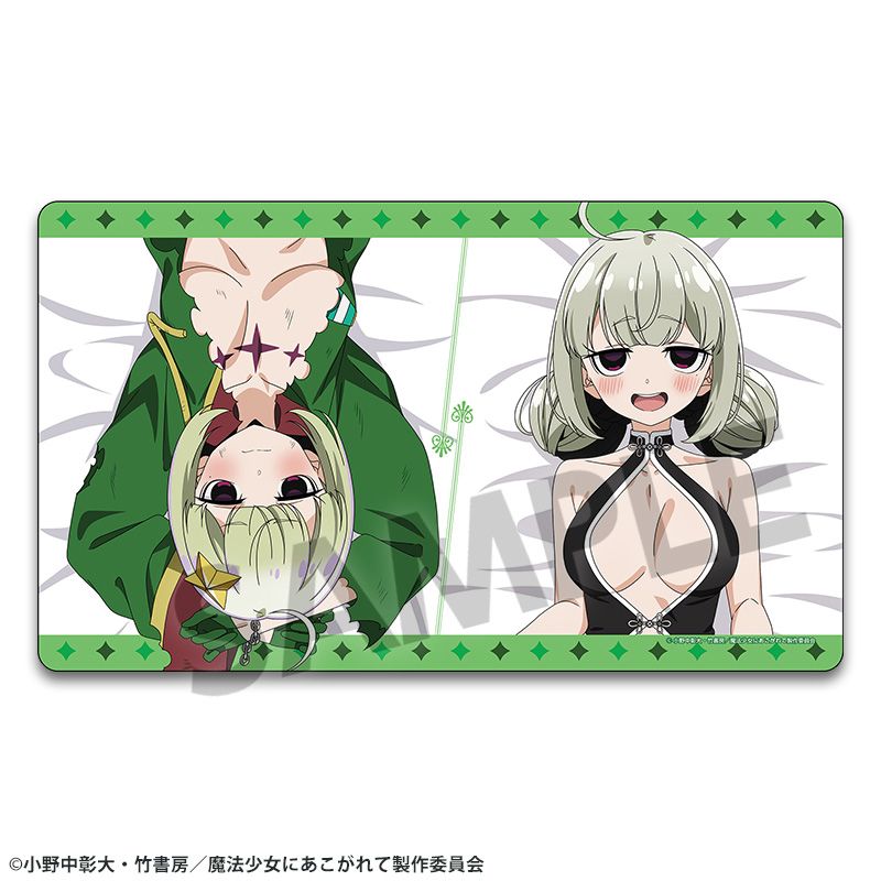 【ホビーストック】魔法少女にあこがれて 描き下ろしラバーマット 阿良河キウィ&レオパルト