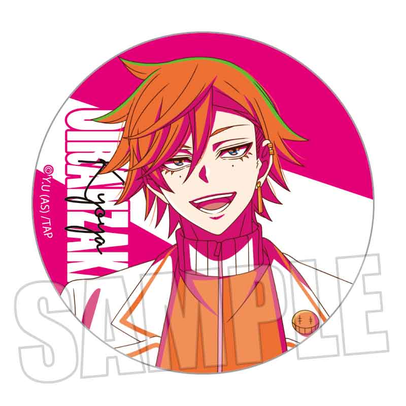 【ベルハウス】POP-TONE缶バッジ 桃源暗鬼/花魁坂 京夜A