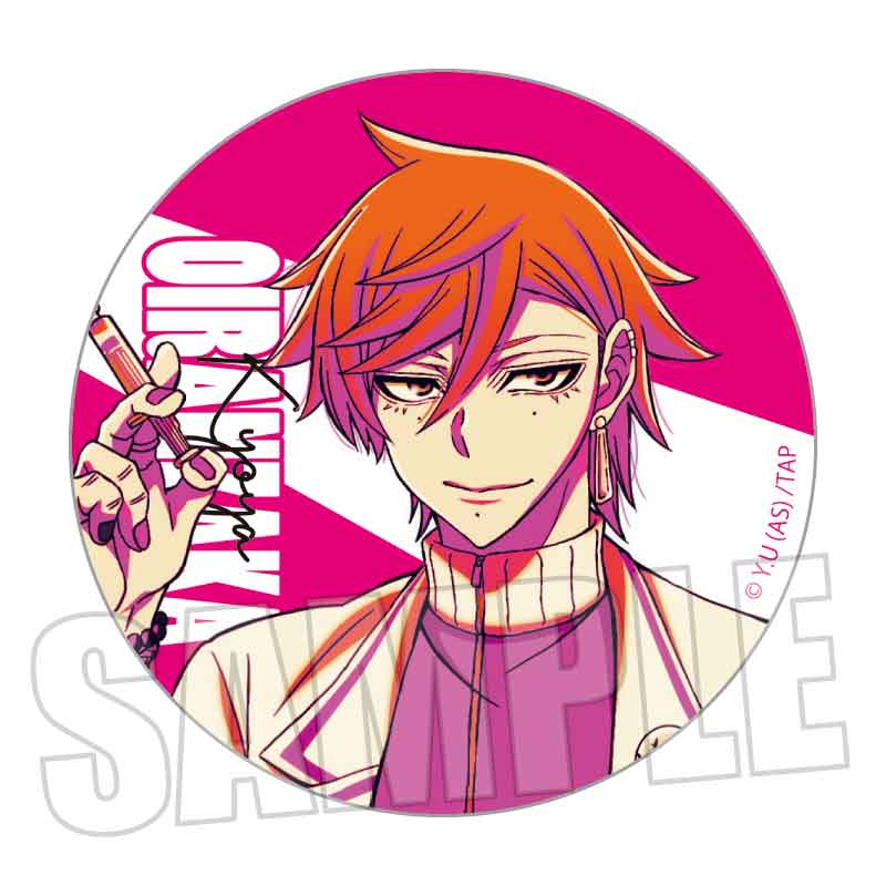 【ベルハウス】POP-TONE缶バッジ 桃源暗鬼/花魁坂 京夜B