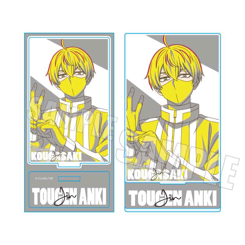 【ベルハウス】POP-TONEアクリルフィギュア 桃源暗鬼/皇后崎 迅A