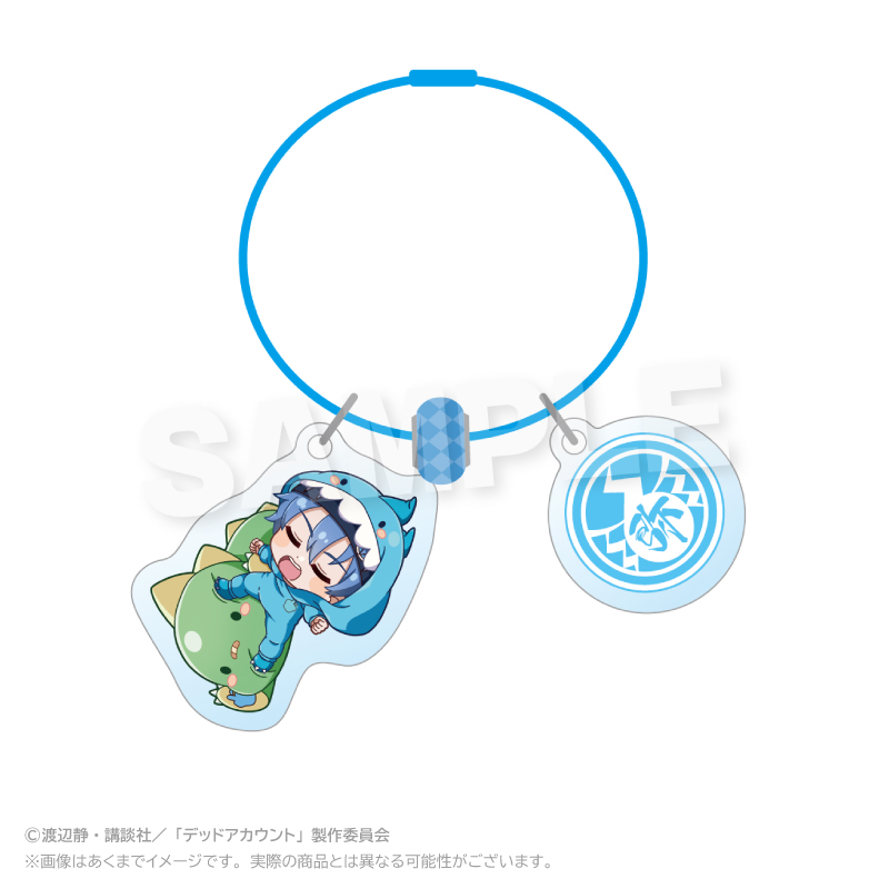 【Y Line】デッドアカウント ぎゃおコレ ワイヤーキーホルダー 縁城蒼吏