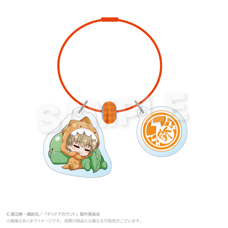 【Y Line】デッドアカウント ぎゃおコレ ワイヤーキーホルダー 羽住蓮理