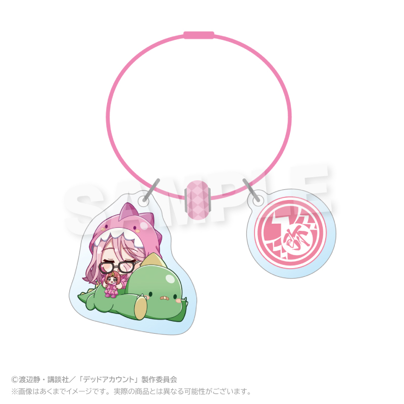 【Y Line】デッドアカウント ぎゃおコレ ワイヤーキーホルダー 灰島ひより