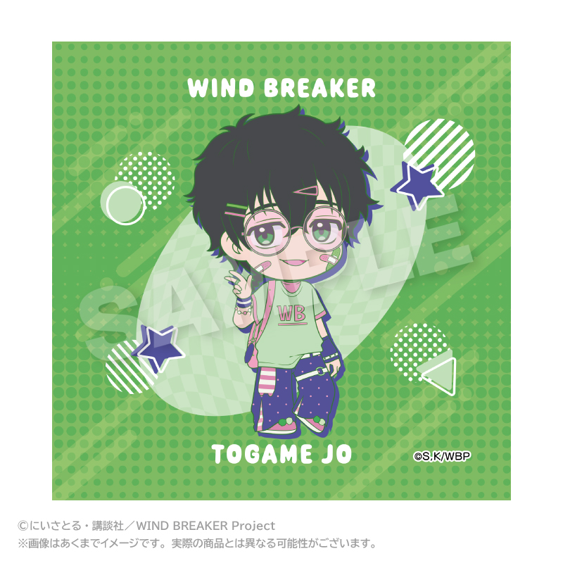 【ステラノーツ】WIND BREAKER ミニタオル vivid ver. 十亀 条