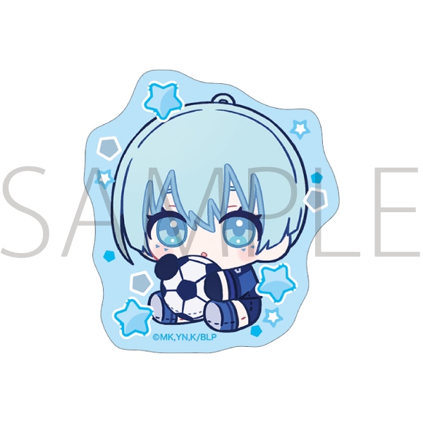 【ムービック】ブルーロック2期 ステッカー/氷織 羊 ぬいパル すきっぷ