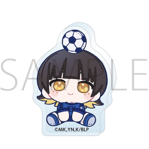 【ムービック】ブルーロック2期 ころっと アクリルフィギュア/蜂楽 廻 ぬいパル すきっぷ