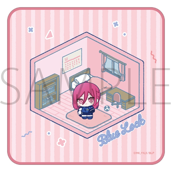 【ムービック】ブルーロック2期 ハンドタオル/千切 豹馬 ぬいパル すきっぷ