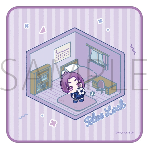 【ムービック】ブルーロック2期 ハンドタオル/御影 玲王 ぬいパル すきっぷ