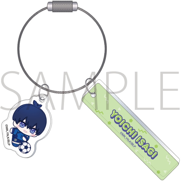 【ムービック】ブルーロック2期 2連アクリルキーホルダー/潔 世一 ぬいパル すきっぷ