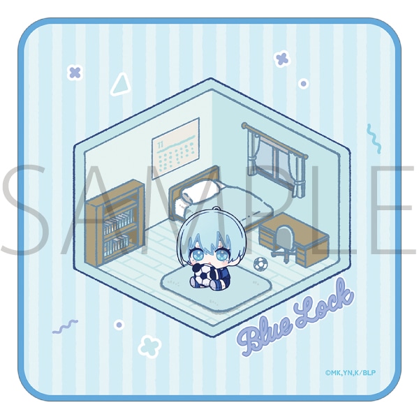 【ムービック】ブルーロック2期 ハンドタオル/氷織 羊 ぬいパル すきっぷ