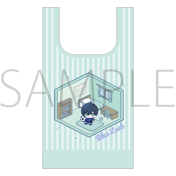 【ムービック】ブルーロック2期 エコバッグ/糸師 凛 ぬいパル すきっぷ