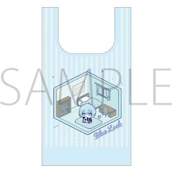 【ムービック】ブルーロック2期 エコバッグ/氷織 羊 ぬいパル すきっぷ