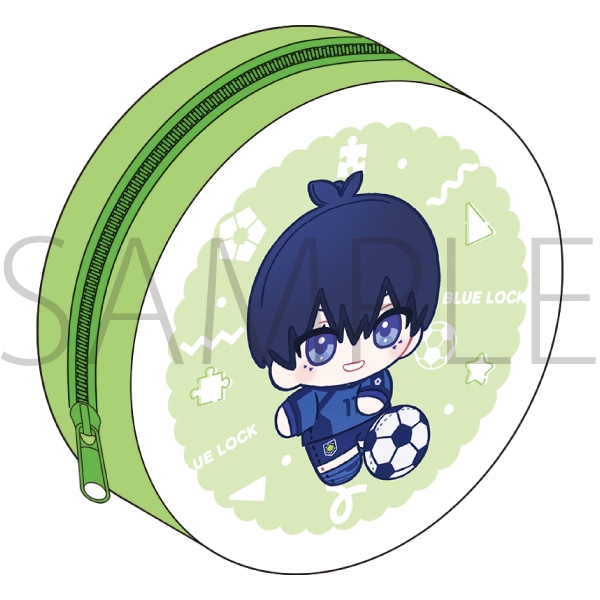 【ムービック】ブルーロック2期 まんまるポーチ/潔 世一 ぬいパル すきっぷ