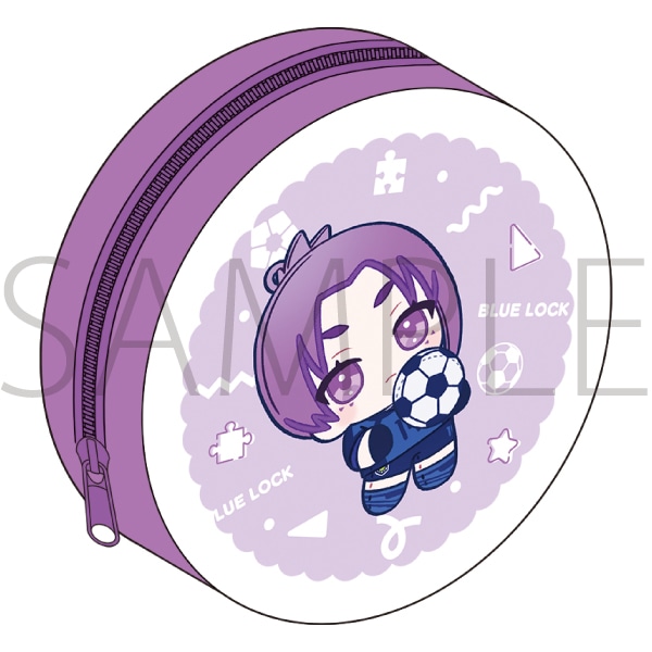 【ムービック】ブルーロック2期 まんまるポーチ/御影 玲王 ぬいパル すきっぷ