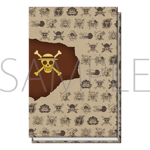 【ムービック】ONE PIECE 海賊旗シリーズ スタンプ帳/麦わらの一味