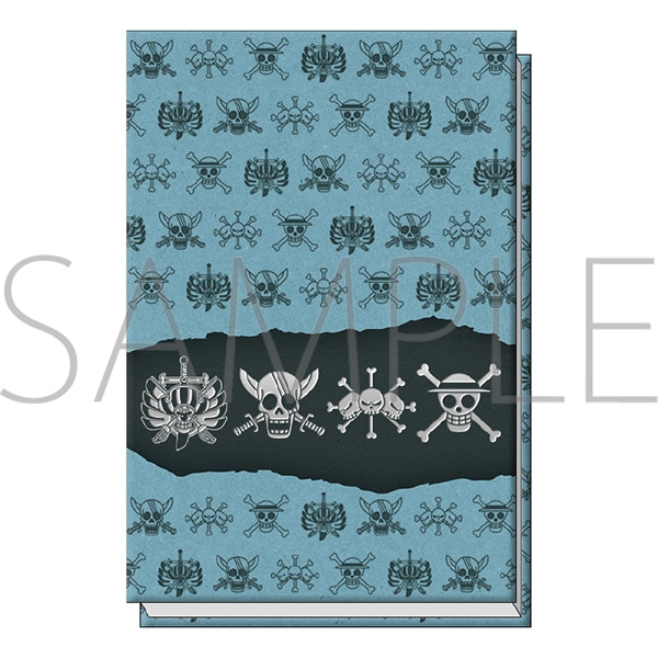 【ムービック】ONE PIECE 海賊旗シリーズ スタンプ帳/四皇