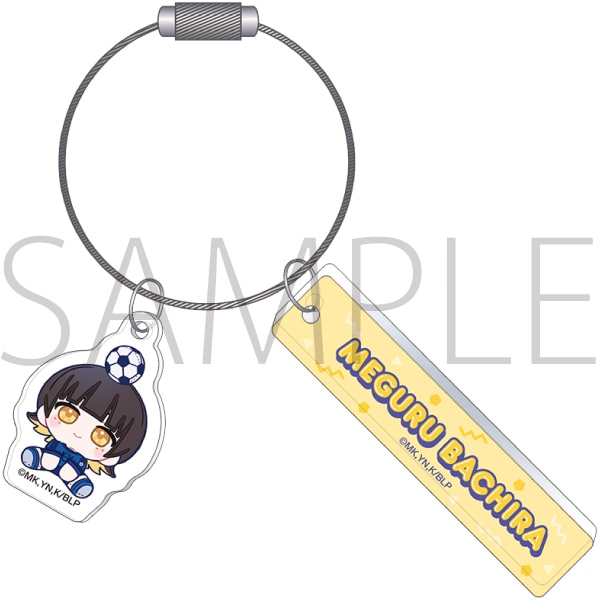 【ムービック】ブルーロック2期 2連アクリルキーホルダー/蜂楽 廻 ぬいパル すきっぷ