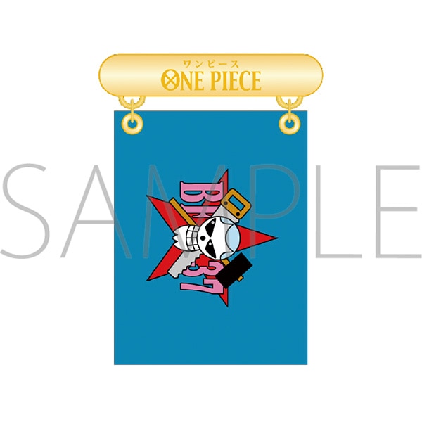 【ムービック】ONE PIECE フラッグバッジ/Vol.1 海賊旗 フランキー