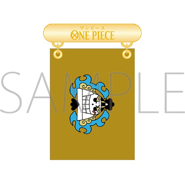 【ムービック】ONE PIECE フラッグバッジ/Vol.1 海賊旗 ジンベエ