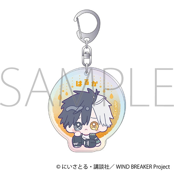 【ムービック】WIND BREAKER ホログラムキーホルダー/桜 遥 みにぴえんず