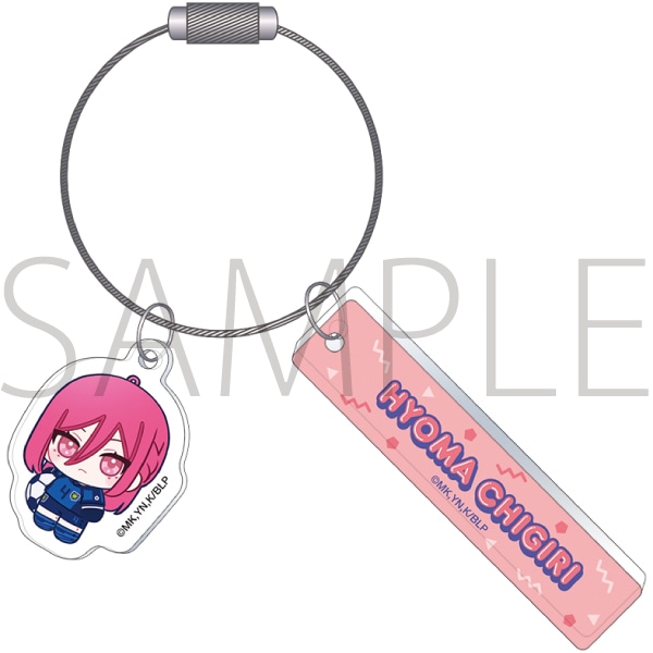 【ムービック】ブルーロック2期 2連アクリルキーホルダー/千切 豹馬 ぬいパル すきっぷ