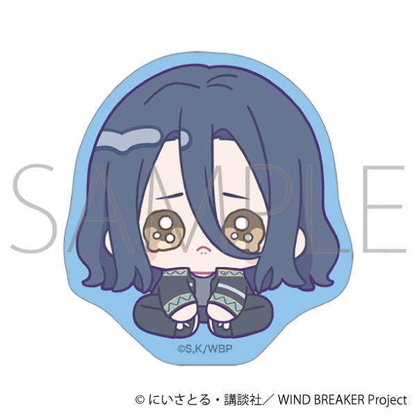【ムービック】WIND BREAKER ステッカー/杉下 京太郎 みにぴえんず