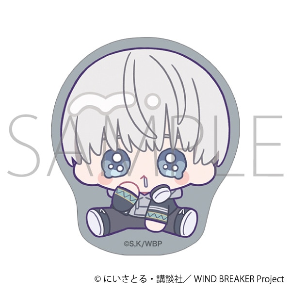 【ムービック】WIND BREAKER ステッカー/梶 蓮 みにぴえんず