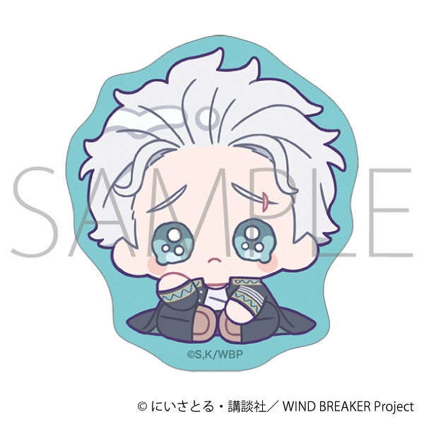 【ムービック】WIND BREAKER ステッカー/梅宮 一 みにぴえんず