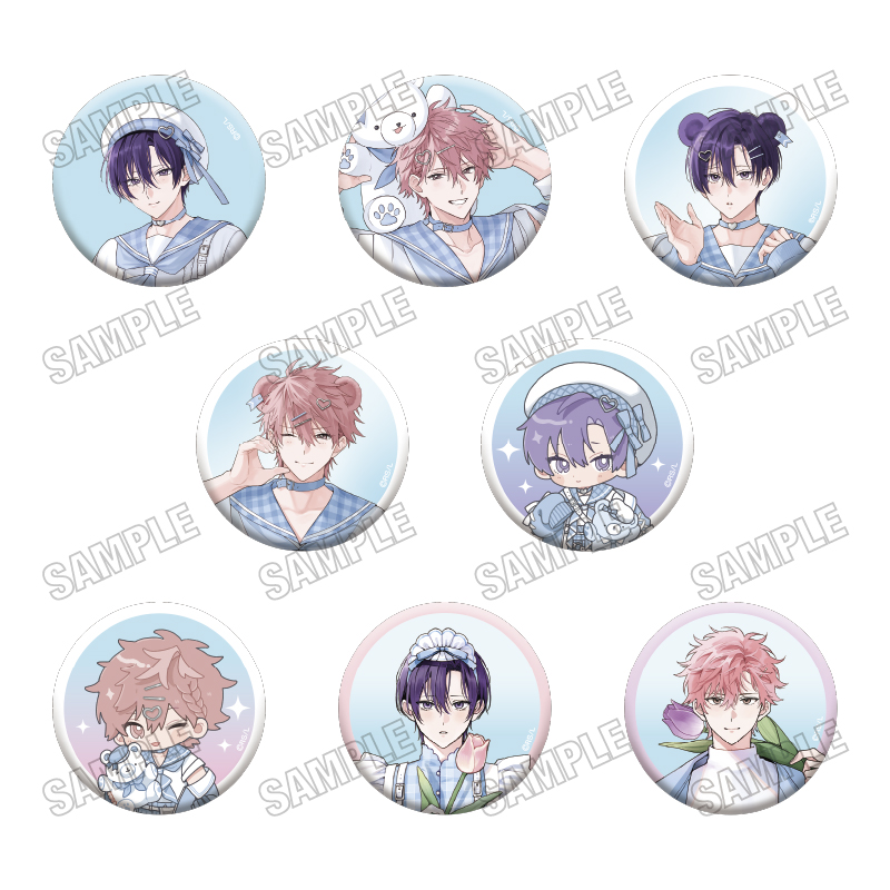 【メディコス・エンタテインメント】「好きなら脱がせて。」缶バッジコレクション 1BOX ＝8pcs