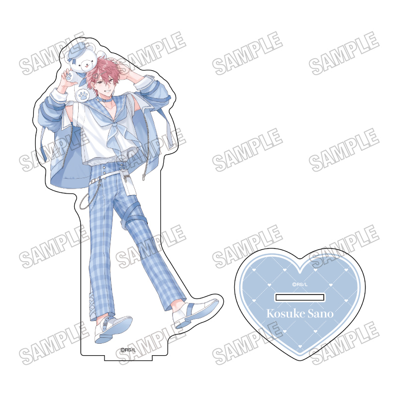 【メディコス・エンタテインメント】「好きなら脱がせて。」描き下ろしBIGアクリルスタンド 2 佐野 晃佑