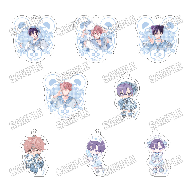 【メディコス・エンタテインメント】「好きなら脱がせて。」アクリルキーホルダーコレクション 1BOX ＝8pcs