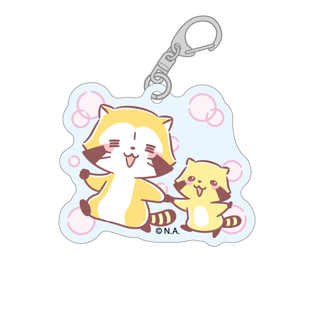 【みどびよ！】ラスカル あまえ上手ver. アクリルキーホルダー D