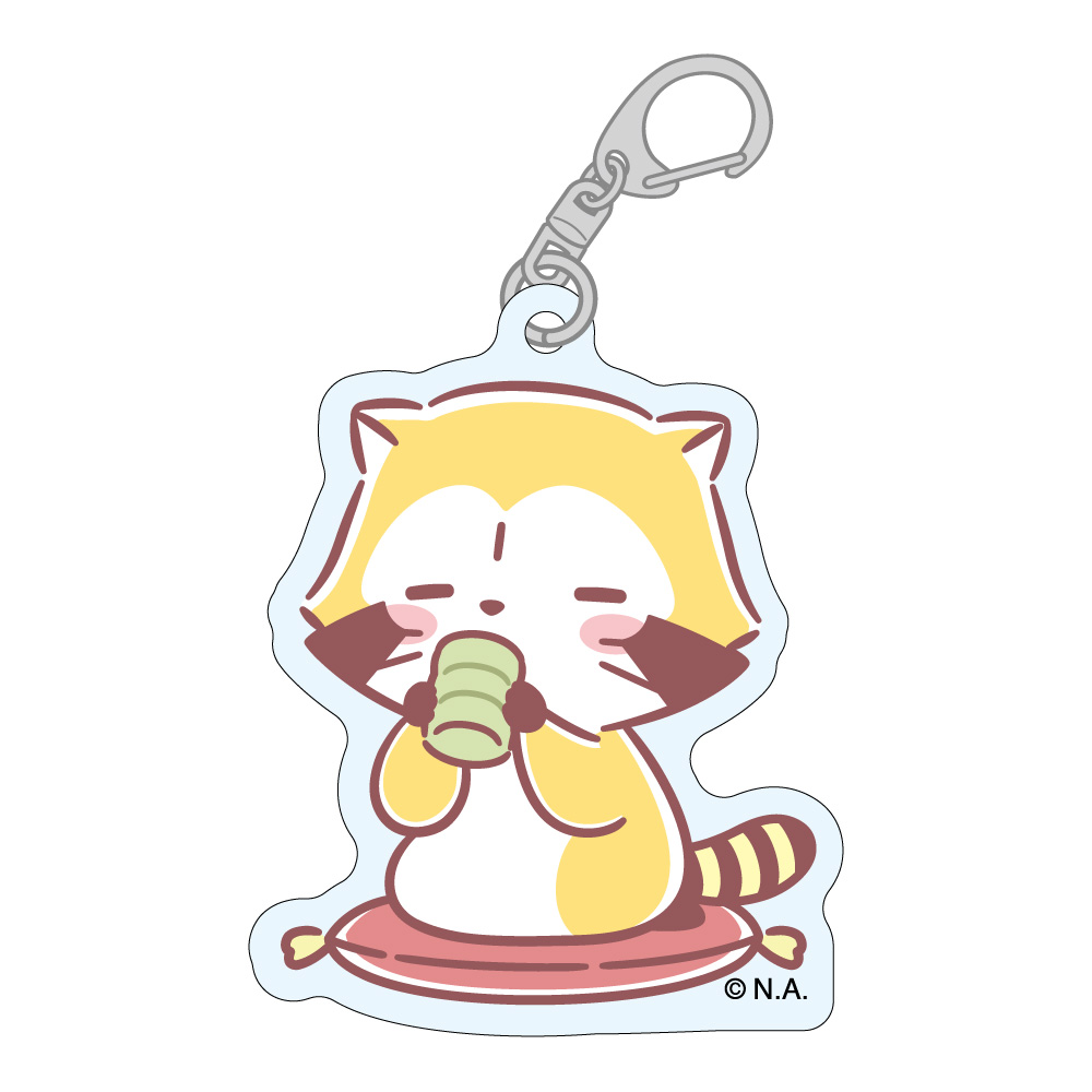 【みどびよ！】ラスカル あまえ上手ver. アクリルキーホルダー E