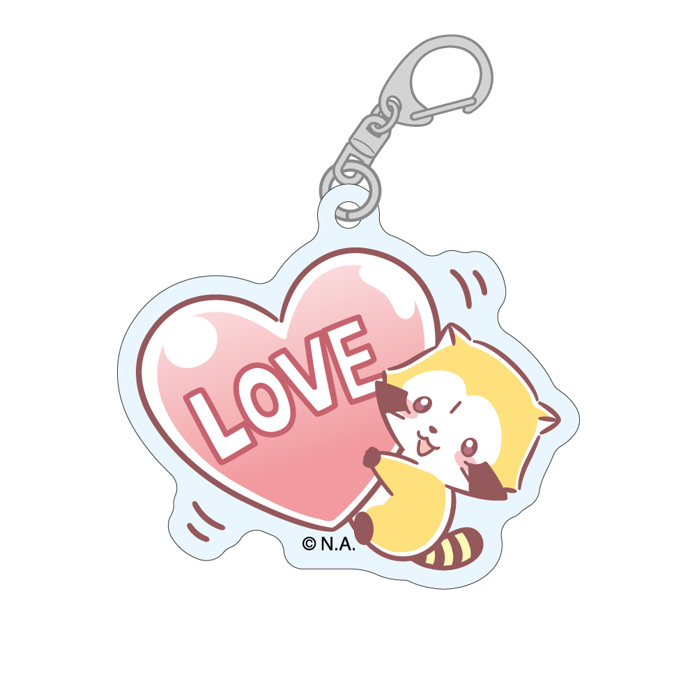 【みどびよ！】ラスカル あまえ上手ver. アクリルキーホルダー A