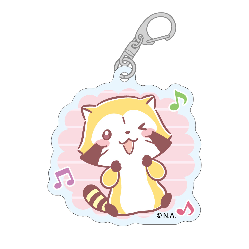 【みどびよ！】ラスカル あまえ上手ver. アクリルキーホルダー B