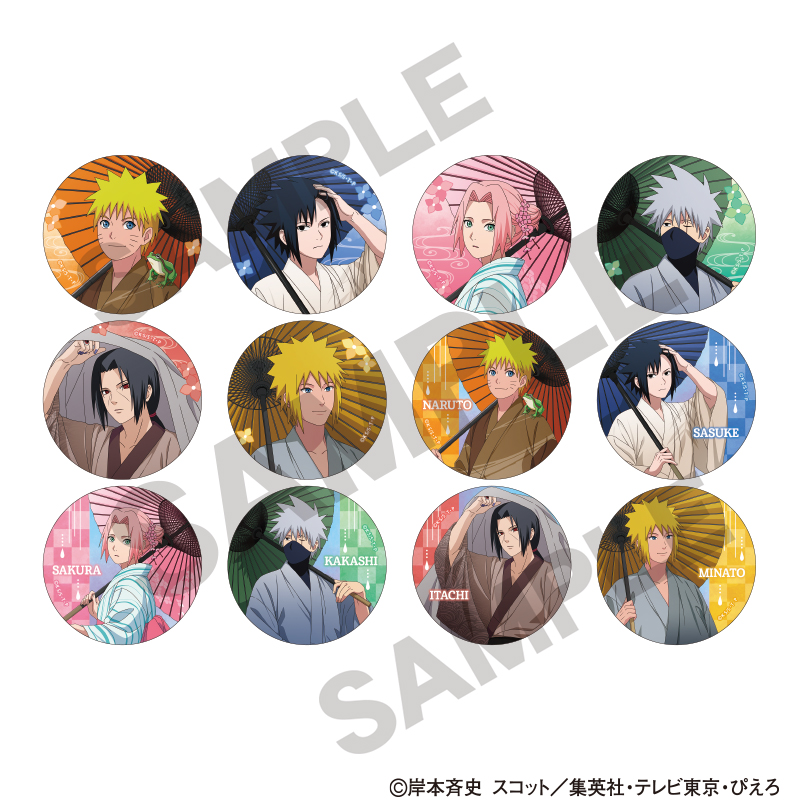 【クラックス】NARUTO-ナルト- 疾風伝 トレーディング缶バッジ 五月雨 1BOX入数：12