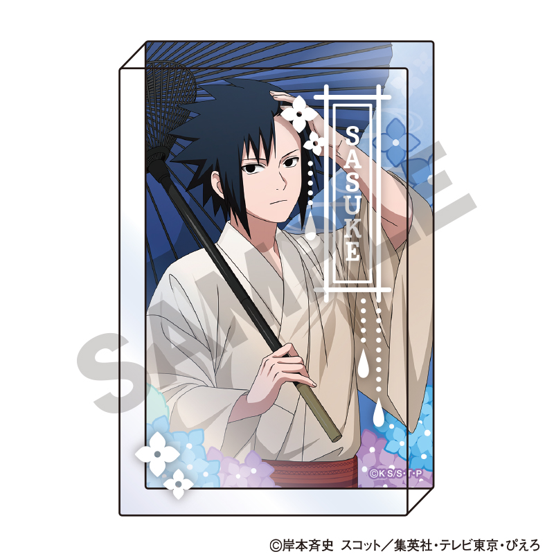 【クラックス】NARUTO-ナルト- 疾風伝 アクリルブロック うちはサスケ 五月雨