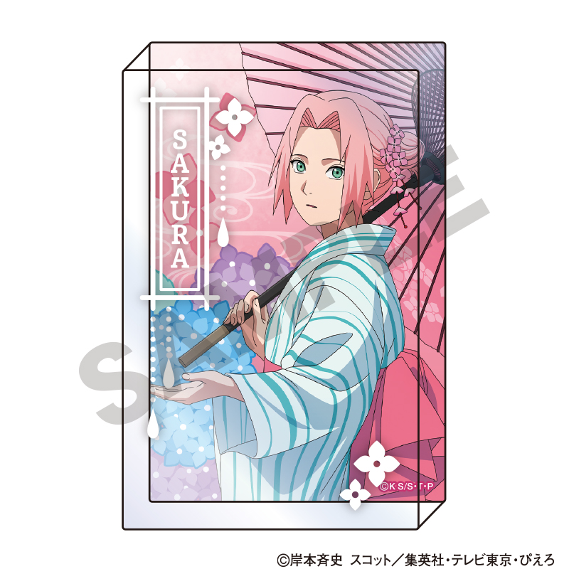 【クラックス】NARUTO-ナルト- 疾風伝 アクリルブロック 春野サクラ 五月雨