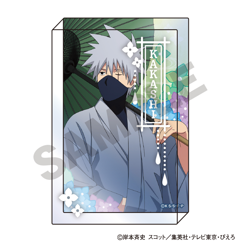 【クラックス】NARUTO-ナルト- 疾風伝 アクリルブロック はたけカカシ 五月雨