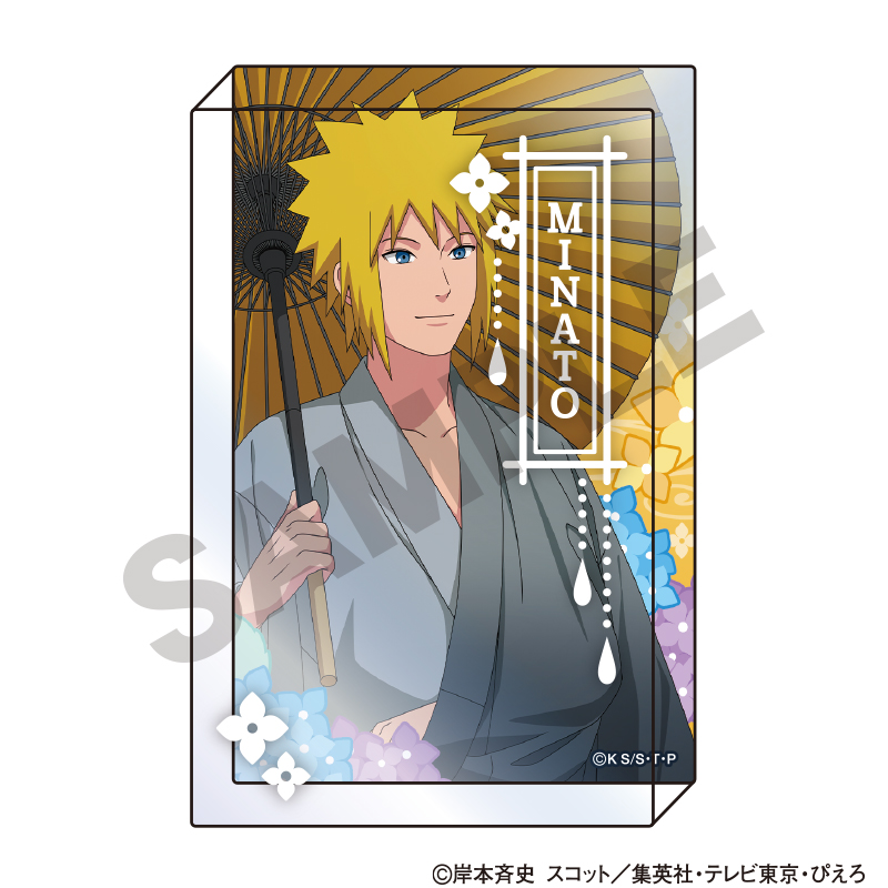 【クラックス】NARUTO-ナルト- 疾風伝 アクリルブロック 波風ミナト 五月雨