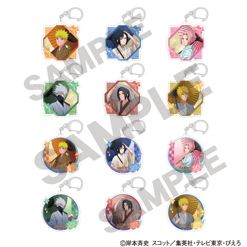 【クラックス】NARUTO-ナルト- 疾風伝 トレーディングアクリルキーホルダー 五月雨 1BOX入数：12