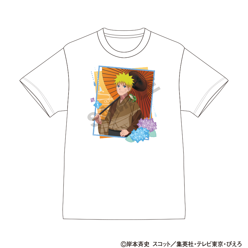 【クラックス】NARUTO-ナルト- 疾風伝 Tシャツ うずまきナルト 五月雨