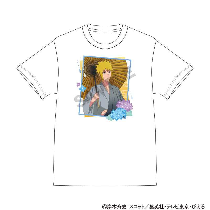 【クラックス】NARUTO-ナルト- 疾風伝 Tシャツ 波風ミナト 五月雨