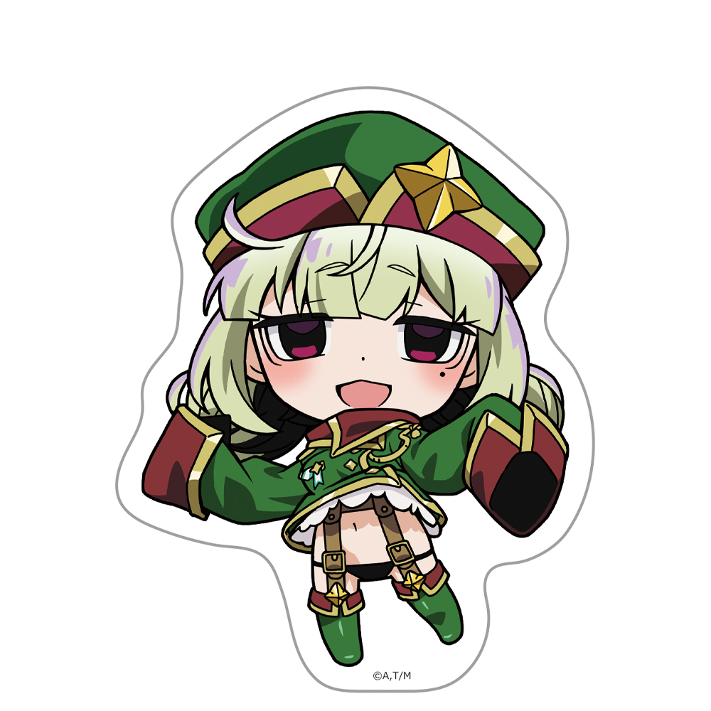 【アズメーカー】魔法少女にあこがれて ダイカットステッカー レオパルト デフォルメver.